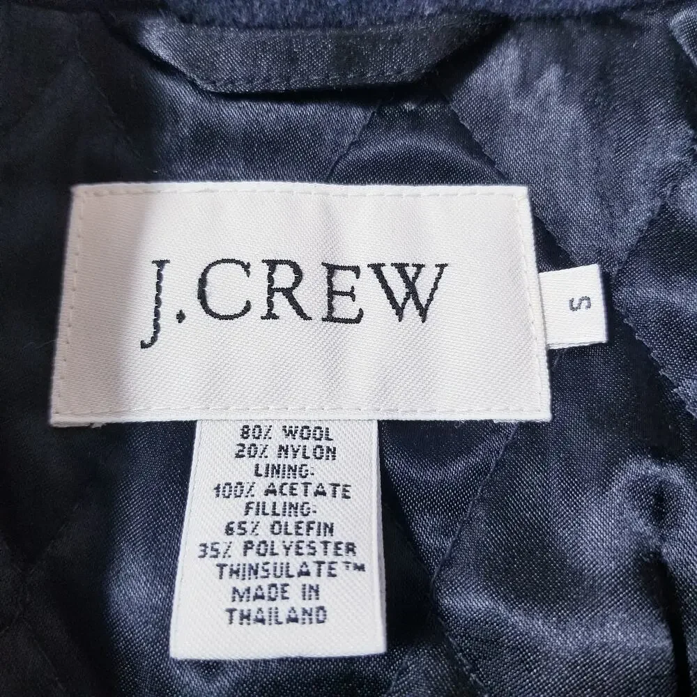 J. Crew Wool Blend Men Coat